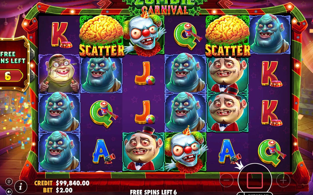 Free Spins-läget med WILD-symboler på spelplanen
